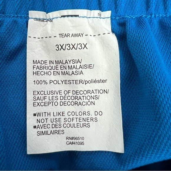 NWT Under ARMOUR Loose Heatgear Women’s Athletic Shorts Sz 3X Blue Elastic Waist - Picture 4 of 9